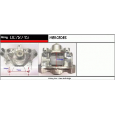 DC72743 DELCO REMY Тормозной суппорт