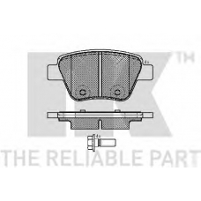 2247101 NK Комплект тормозных колодок, дисковый тормоз