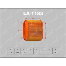 LA-1183 LYNX Фильтр воздушный
