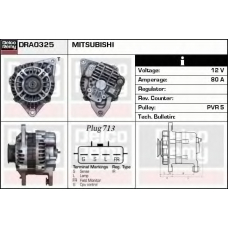 DRA0325 DELCO REMY Генератор