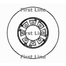 FBD1174 FIRST LINE Тормозной диск