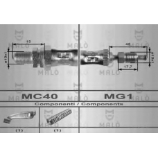 8604 Malo Тормозной шланг