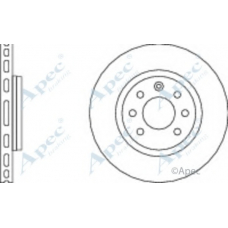 DSK646 APEC Тормозной диск