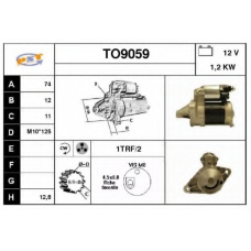 TO9059 SNRA Стартер