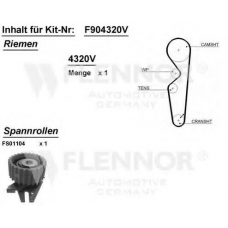 F904295 FLENNOR Комплект ремня грм