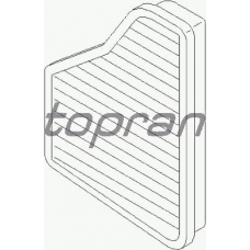 401 229 TOPRAN Фильтр, воздух во внутренном пространстве