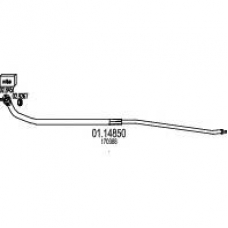 01.14850 MTS Труба выхлопного газа