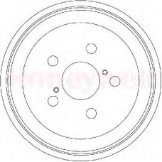 329092B BENDIX Тормозной барабан