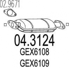 04.3124 MTS Катализатор