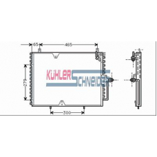 0329601 KUHLER SCHNEIDER Конденсатор, кондиционер