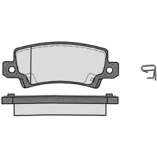 RA.0542.0 RAICAM Комплект тормозных колодок, дисковый тормоз