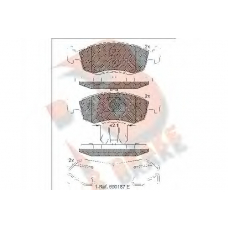 RB1924 R BRAKE Комплект тормозных колодок, дисковый тормоз