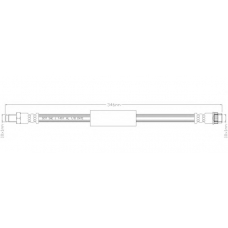 5926 REMKAFLEX Тормозной шланг