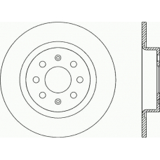 BDA2249.10 OPEN PARTS Тормозной диск