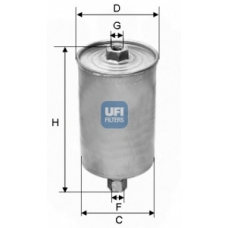 31.594.00 UFI Топливный фильтр