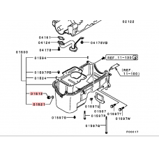 MD368072 MITSUBISHI Клипса