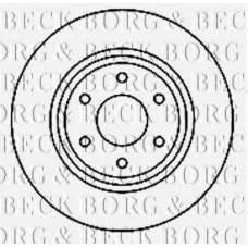 BBD4769 BORG & BECK Тормозной диск