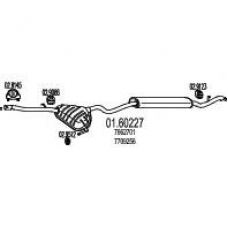 01.60227 MTS Глушитель выхлопных газов конечный