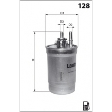 ELG5251 MECAFILTER Топливный фильтр