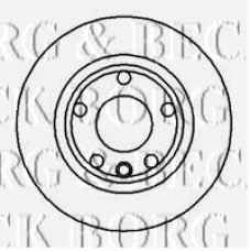 BBD5061 BORG & BECK Тормозной диск
