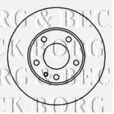 BBD4397 BORG & BECK Тормозной диск