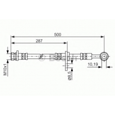 1 987 476 526 BOSCH Тормозной шланг