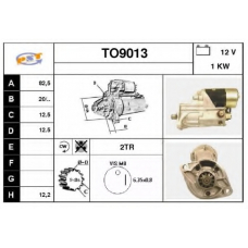 TO9013 SNRA Стартер