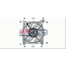 5780031 KUHLER SCHNEIDER Вентилятор, охлаждение двигателя