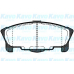 BP-1508 KAVO PARTS Комплект тормозных колодок, дисковый тормоз