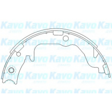 KBS-6403 KAVO PARTS Комплект тормозных колодок