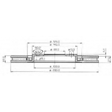 BDC3920 QUINTON HAZELL Тормозной диск