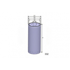 Z227 MISFAT Масляный фильтр