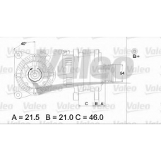 437407 VALEO Генератор