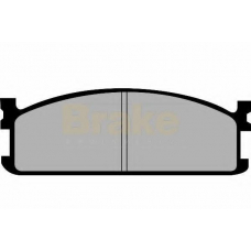 PA424 BRAKE ENGINEERING Комплект тормозных колодок, дисковый тормоз