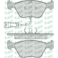 05P978 LPR Комплект тормозных колодок, дисковый тормоз