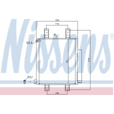 940554 NISSENS Конденсатор, кондиционер