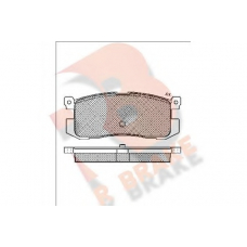 RB1160 R BRAKE Комплект тормозных колодок, дисковый тормоз