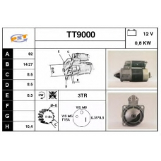 TT9000 SNRA Стартер