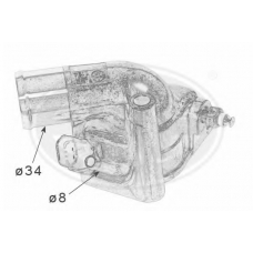 350383 ERA Термостат, охлаждающая жидкость