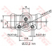 BWH311 TRW Колесный тормозной цилиндр