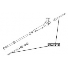 0822-B13 ASVA Осевой шарнир, рулевая тяга