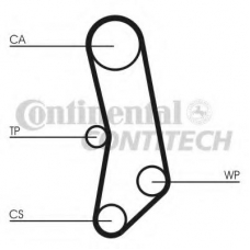 CT503 CONTITECH Ремень ГРМ