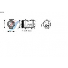 AIK228 AVA Компрессор, кондиционер