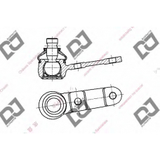 DB1313 DJ PARTS Несущий / направляющий шарнир