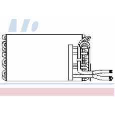 92039 NISSENS Испаритель, кондиционер