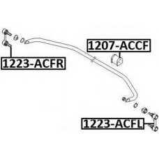 1223-ACFR ASVA Тяга / стойка, стабилизатор