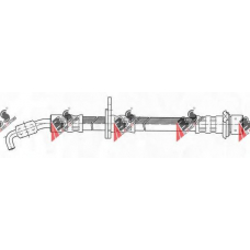 SL 4074 ABS Тормозной шланг