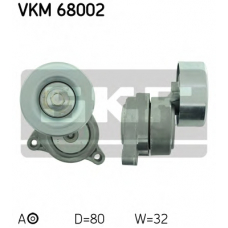 VKM 68002 SKF Натяжной ролик, поликлиновой  ремень