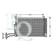 CO0289 EQUAL QUALITY Конденсатор, кондиционер