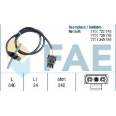 79025 FAE Датчик импульсов; Датчик импульсов, маховик; Датчи